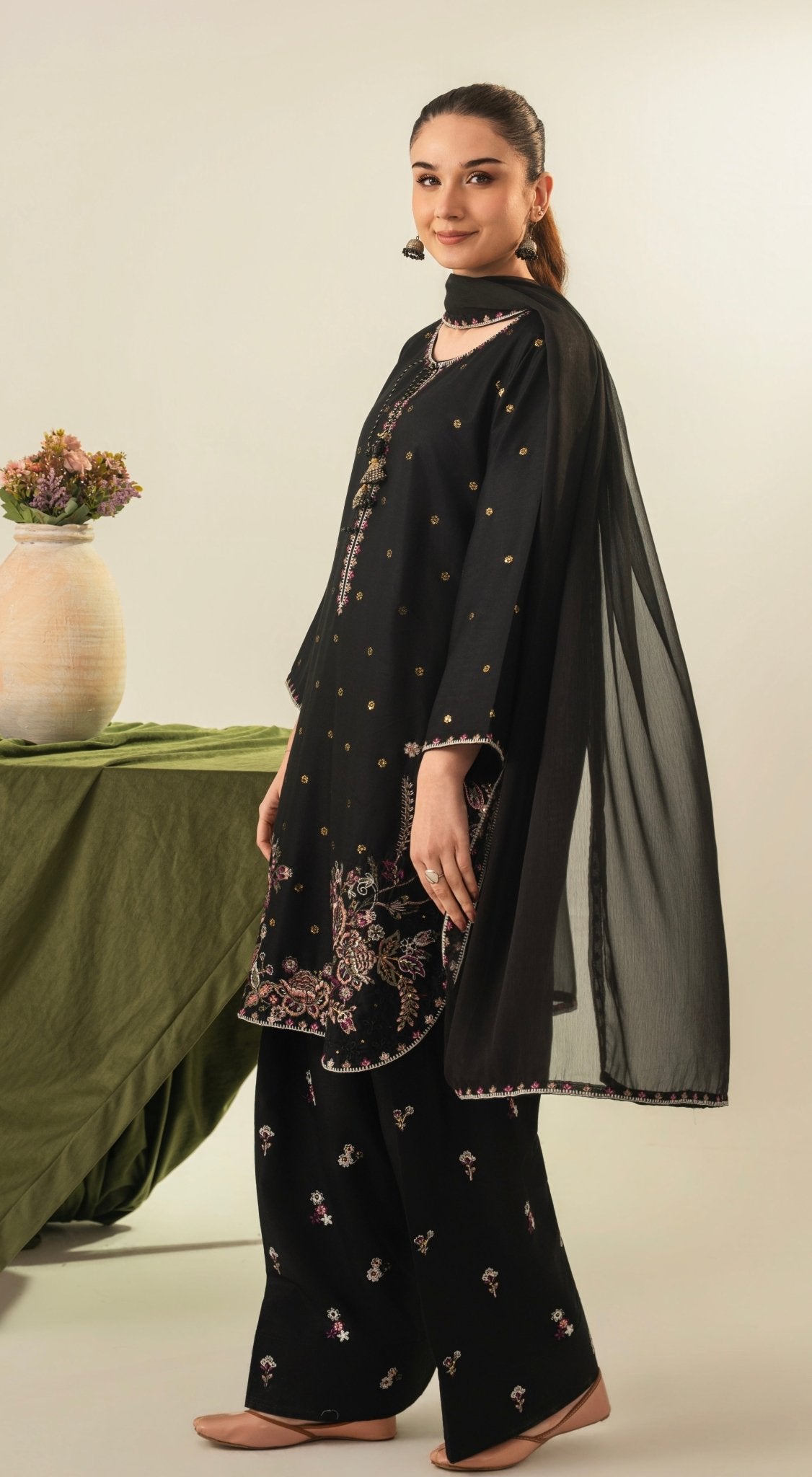 Sophie Embroided 3 pc - Noor - e - Ujala