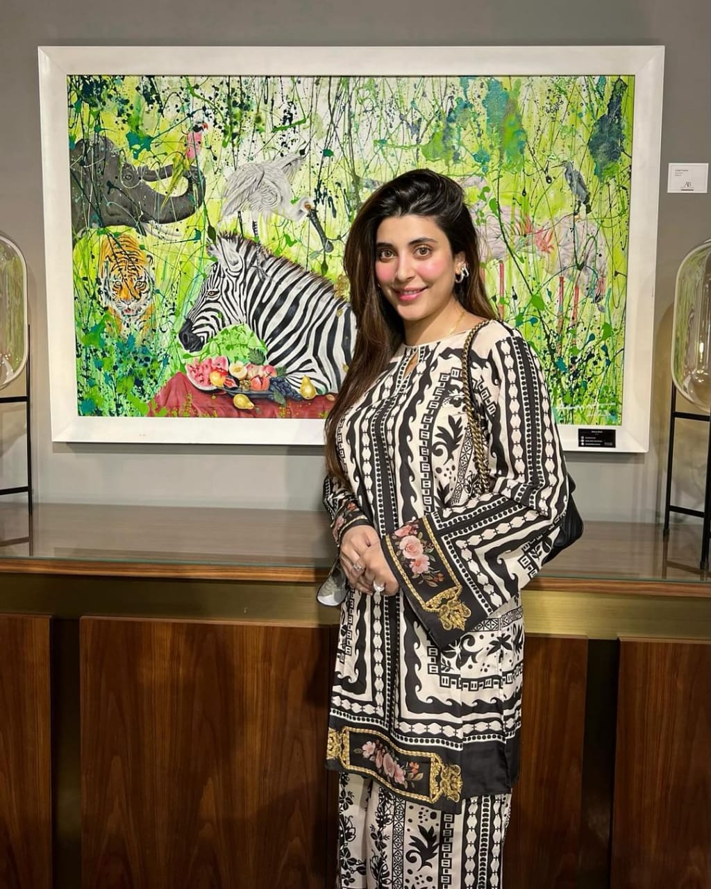 HANIA AMIR DIGITAL PRINTED 2Pc - Noor - e - Ujala