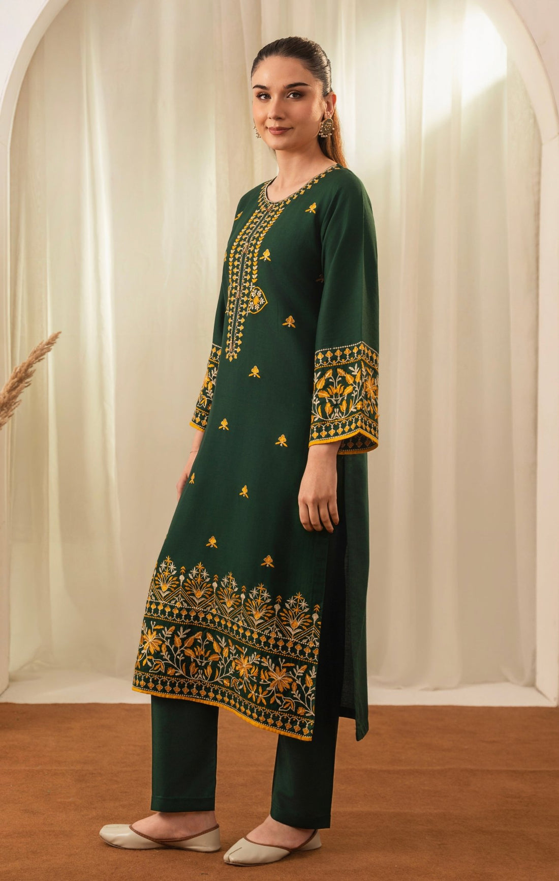 ZIMAL EMBROIDED 2PC - Noor - e - Ujala