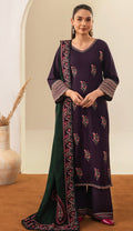 DILARA EMBROIDED 3 PC - Noor - e - Ujala