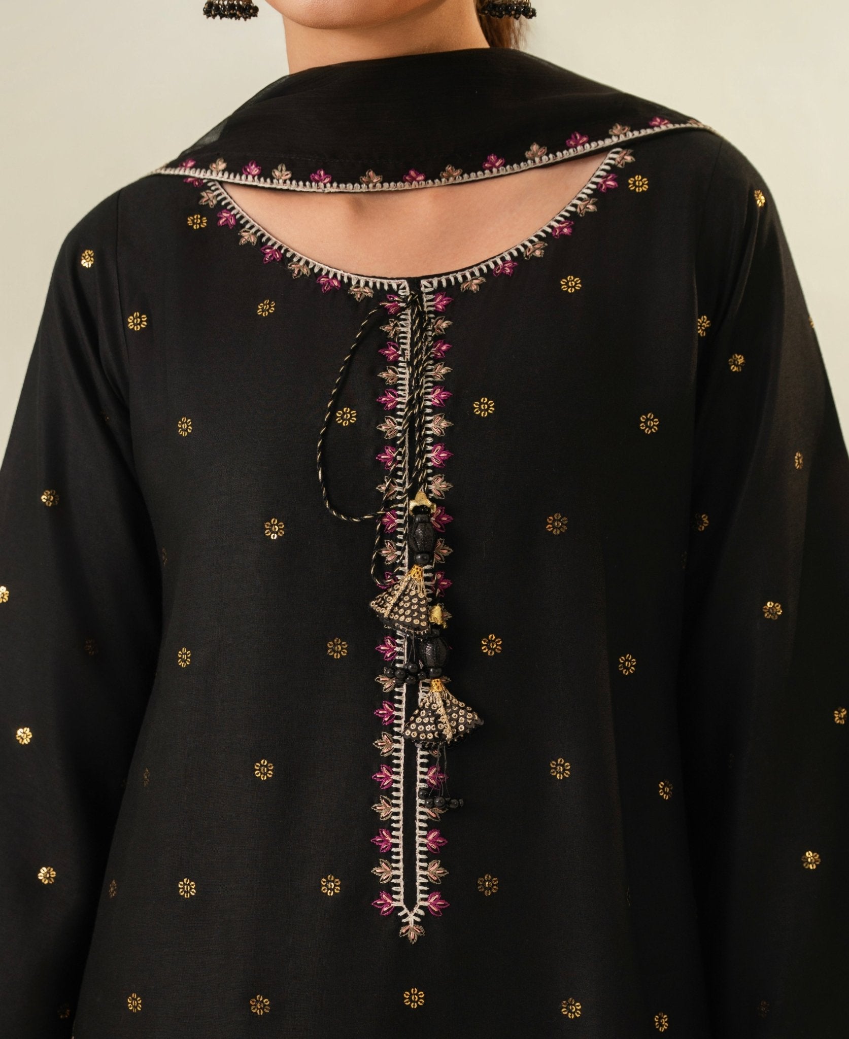 Sophie Embroided 3 pc - Noor - e - Ujala
