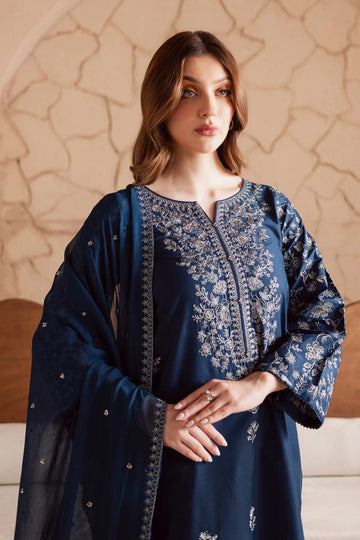 Sapphire Embroided 3 pc - Noor - e - Ujala