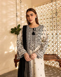 AAINA EMBROIDED 3 PC - Noor - e - Ujala