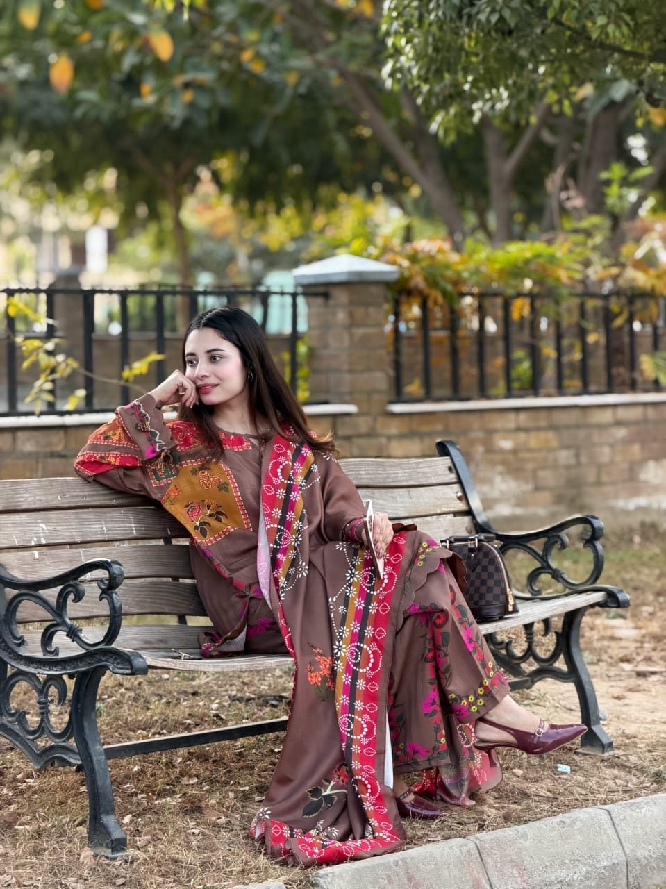 JANNAN PRINTED 3 PC - Noor - e - Ujala