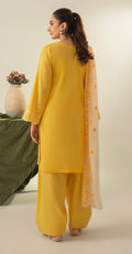 NURAY EMBROIDED 3 PC - Noor - e - Ujala