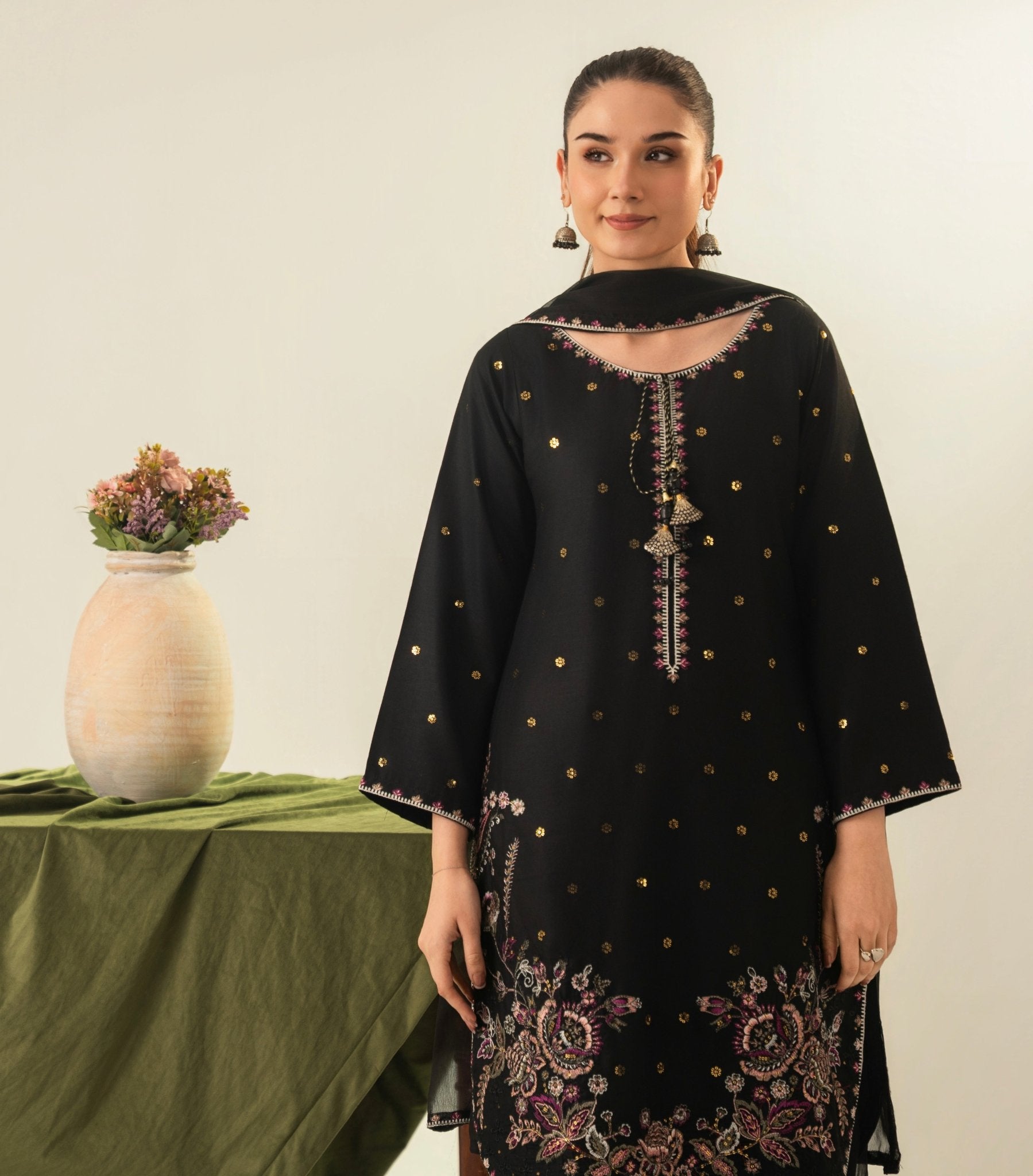 Sophie Embroided 3 pc - Noor - e - Ujala