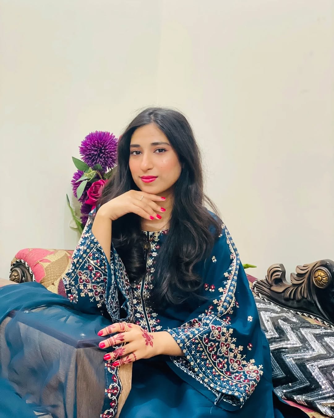 ZARA Embroidered 3pcs - Noor - e - Ujala