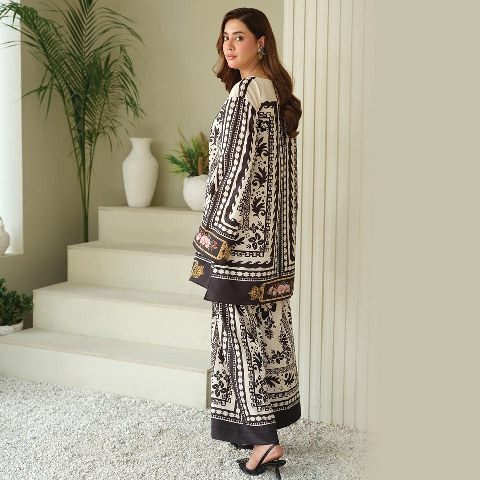 HANIA AMIR DIGITAL PRINTED 2Pc - Noor - e - Ujala