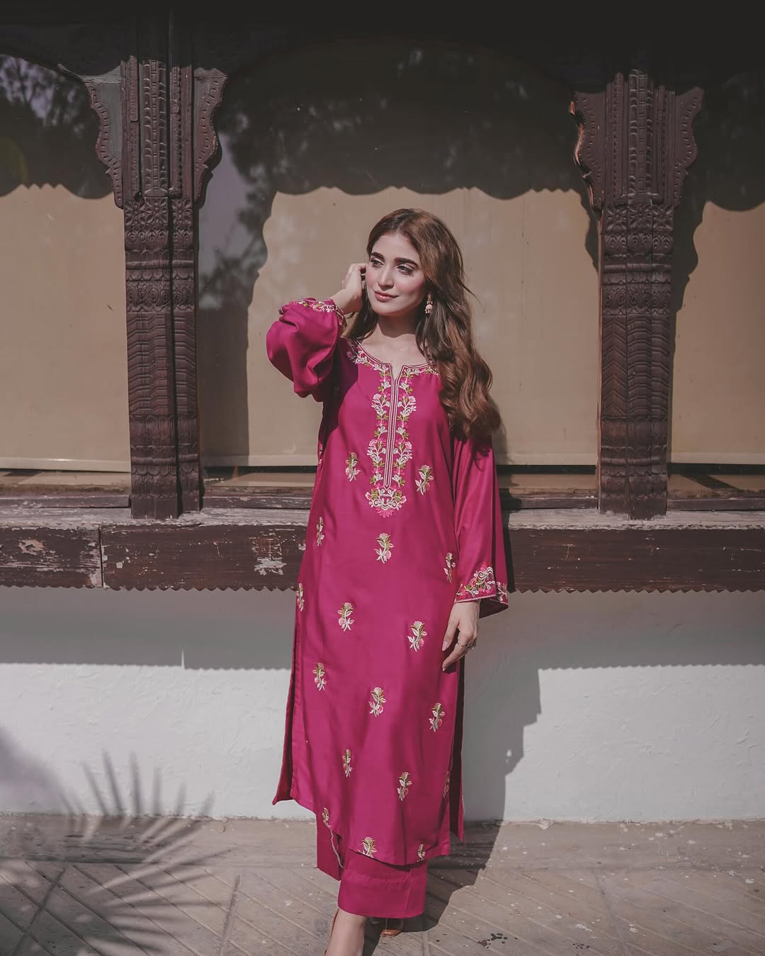AANGAN LONG LENTH 2PC - Noor - e - Ujala