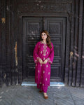 AANGAN LONG LENTH 2PC - Noor - e - Ujala