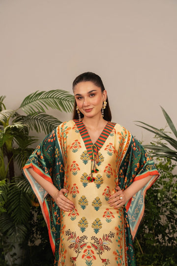 DAFFODILS KAFTAN 2 PC - Noor - e - Ujala